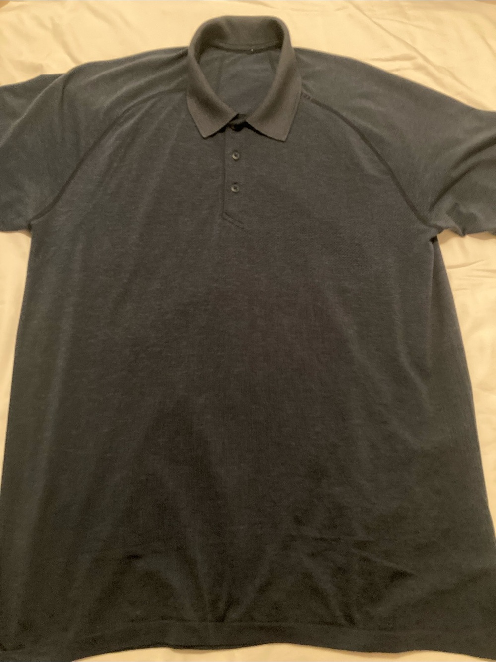 Men's Classic Dark Blue Polo Shirt